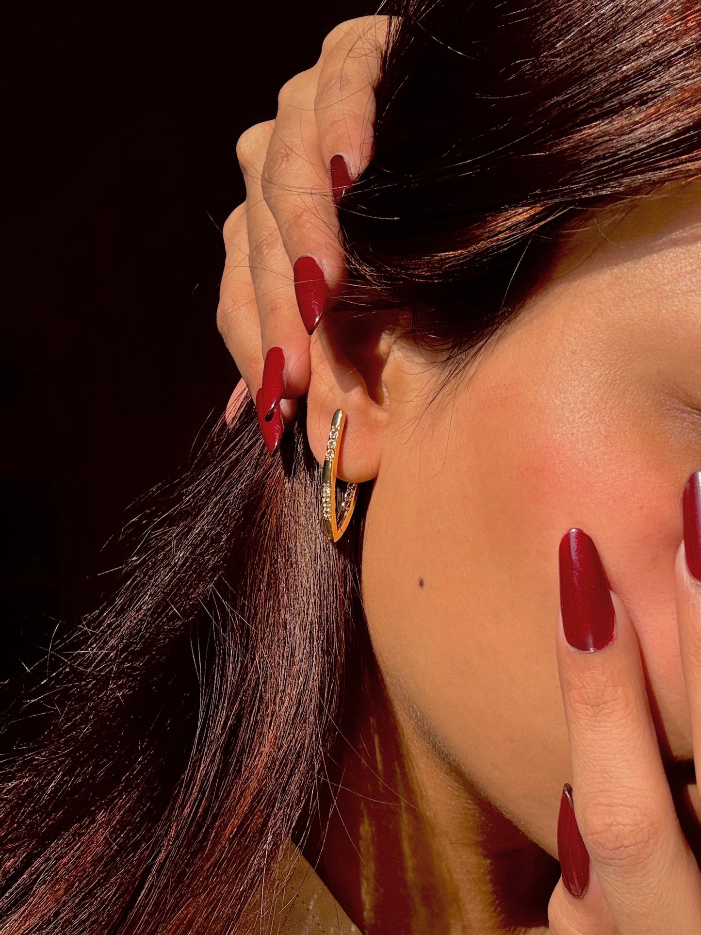 Orb earrings