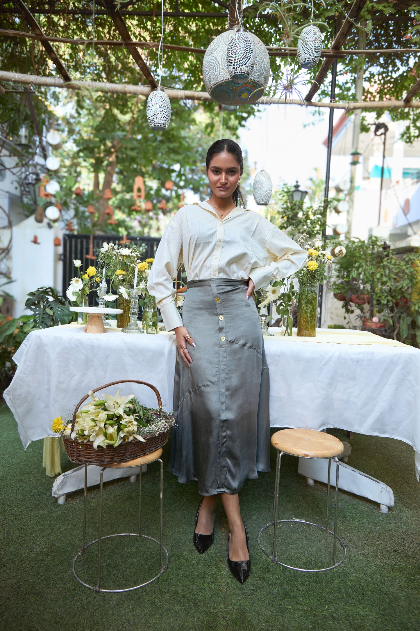 SYKA Butter Stone Skirt Co-ord Set