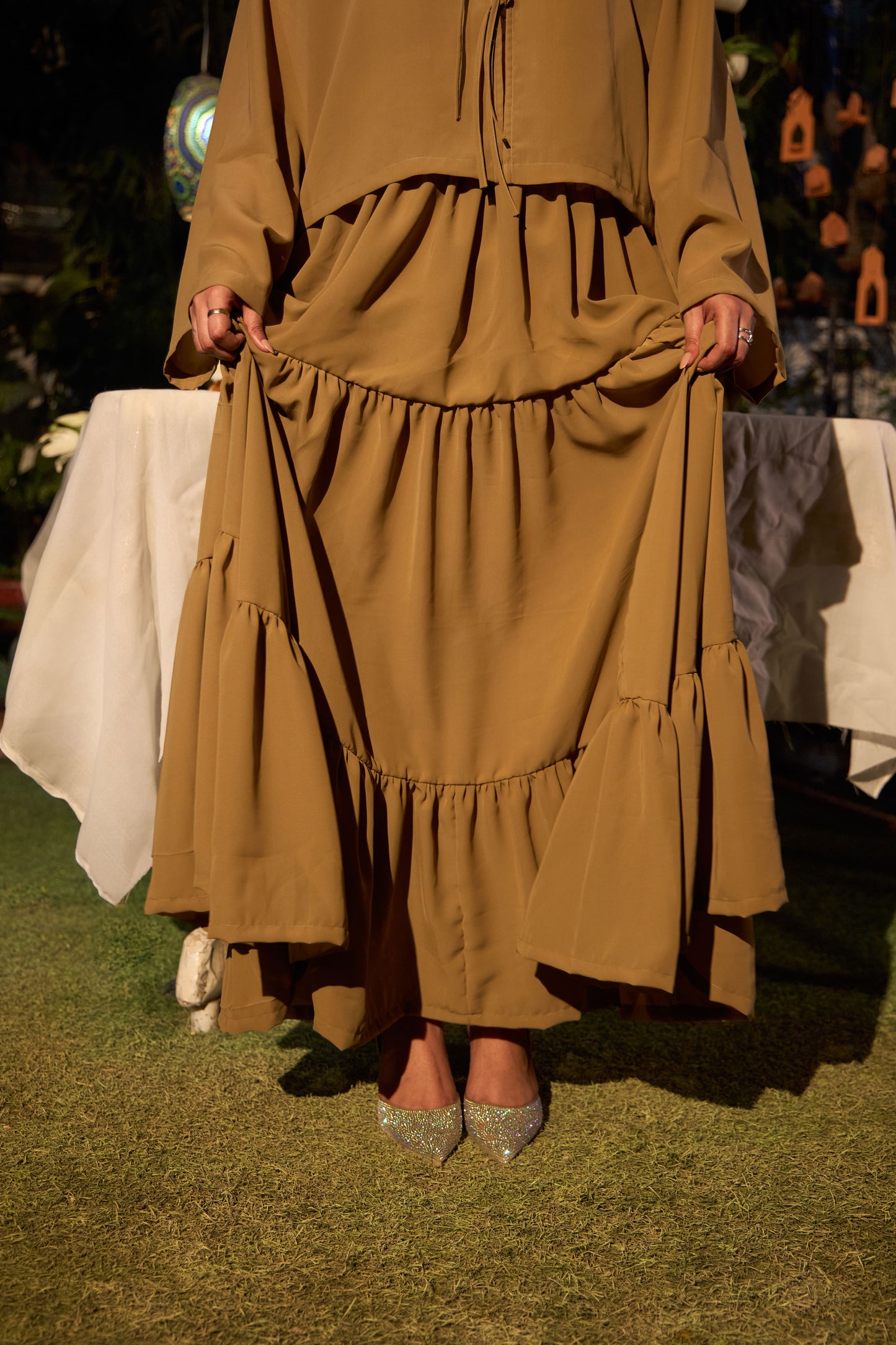 SYKA Golden Hour Skirt Top Set